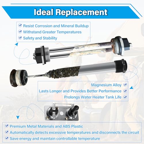 RV Water Heater Elements Kit Compatible with Suburban | Hand Tools - Image 7