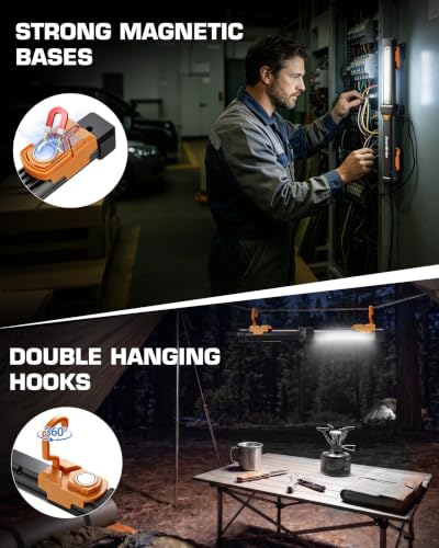 EverBrite 1000LM Work Light, Rechargeable Magnetic Flashlight - Image 7