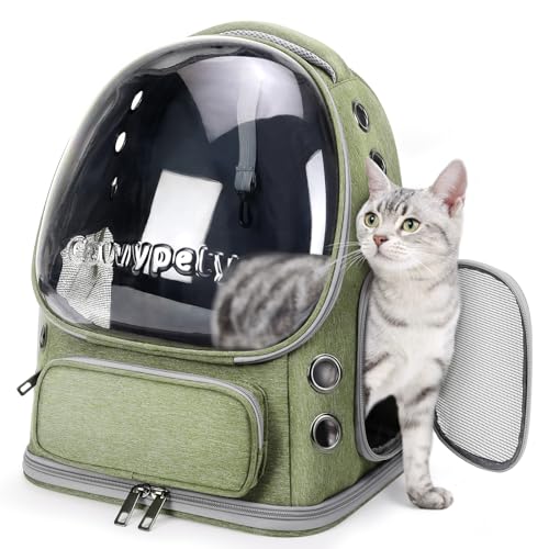 Cat Backpack Carrier, Breathable Cat Carrier Large Space - Image 2
