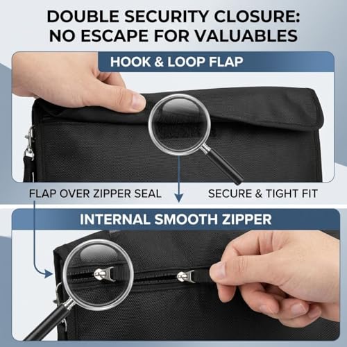 SUREMAX Waterproof Document Bag Set of 2, 15 x 11 in & 7.5 x 4 in - Image 7