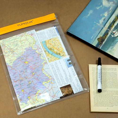 Waterproof Pouch Clear Dry Bag Document Map Holder Large Size - Image 7