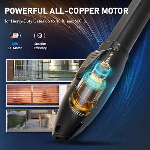CO-Z Automatic Swing Gate Opener Kit, Electric Gate Opener - Image 3