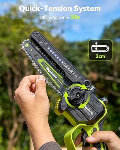 Electric Pole Saw, 6-Inch Cordless Mini Chainsaw - Image 7
