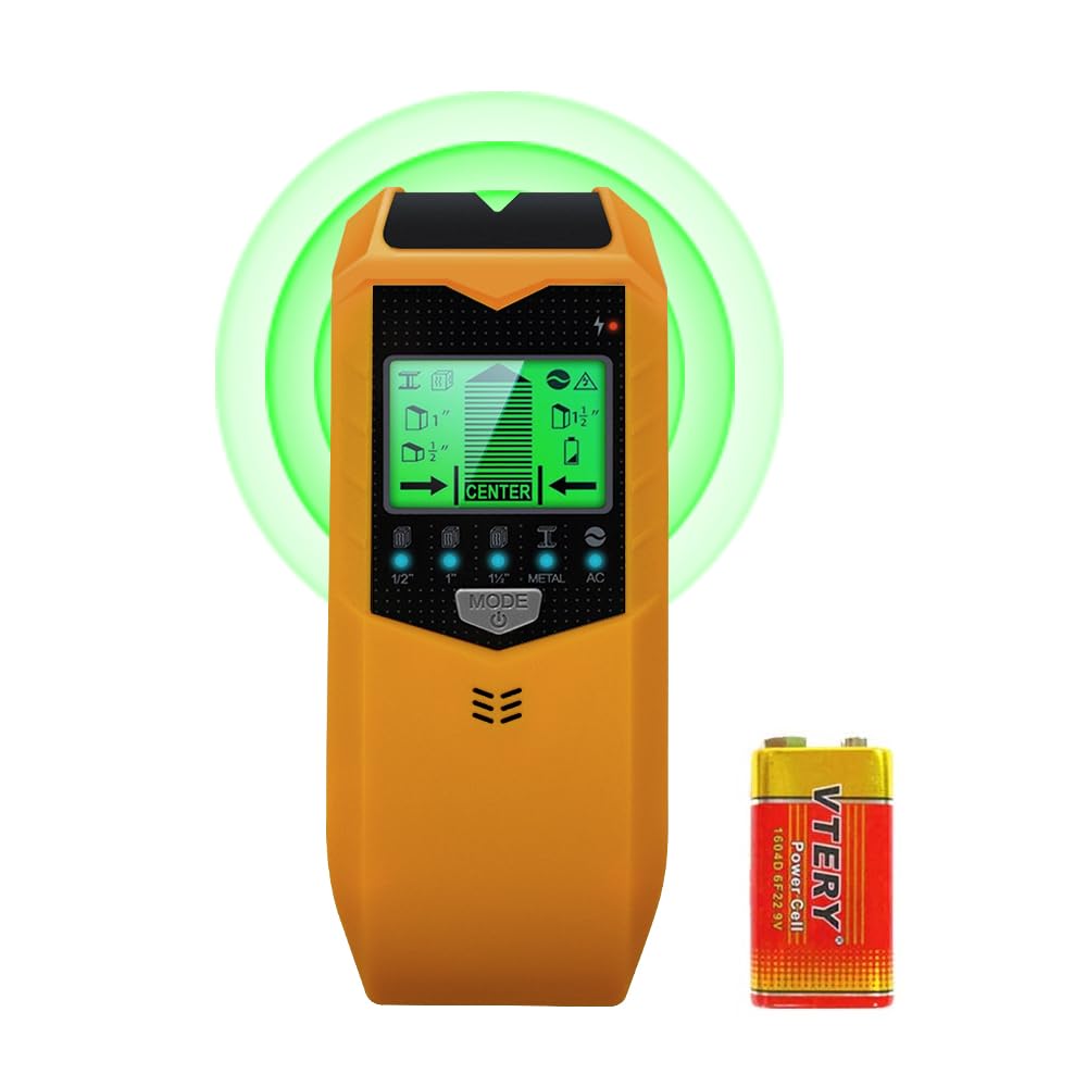 Stud Finder Wall Scanner 5-in-1 with Live Wire Detection - Image 1
