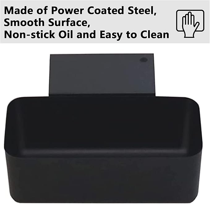 GARNETIN Grease Catcher with 10 Pack Liners - Griddle Accessories Kit for Blackstone Griddle