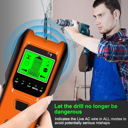 Stud Finder Wall Scanner, 5 in 1 Multifunction Stud | Home Repair - Image 7