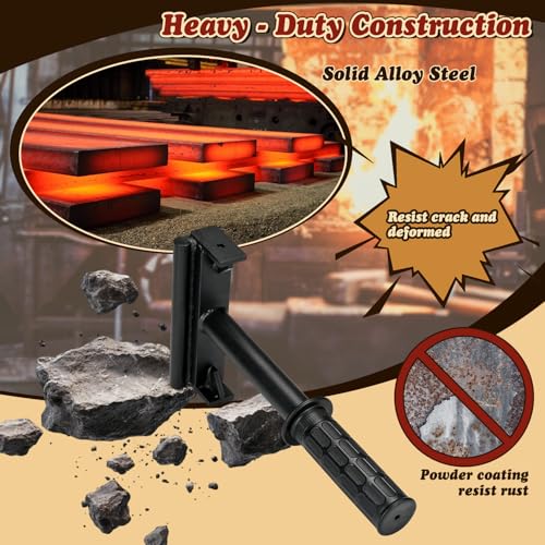 TOPOWN Garage Door Track Anvil for 2-Inch Vertical Roller Track - Image 5