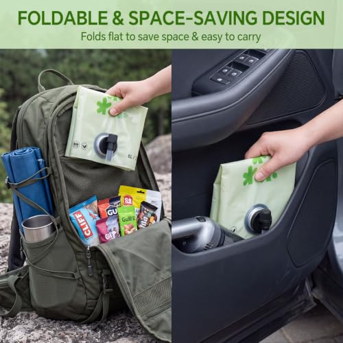 Camping Water Container, 2 Gallon Collapsible Water Jug - Image 6
