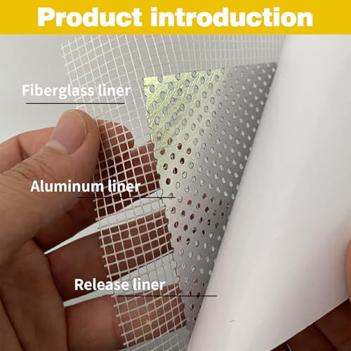 12 X 12 Inch Drywall Repair Kit, Wall Repair Patch Kits | Home Repair - Image 4