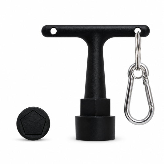 JUMBO Curb Box Key Wrench, Water Valve Shut Off Tool - Image 1