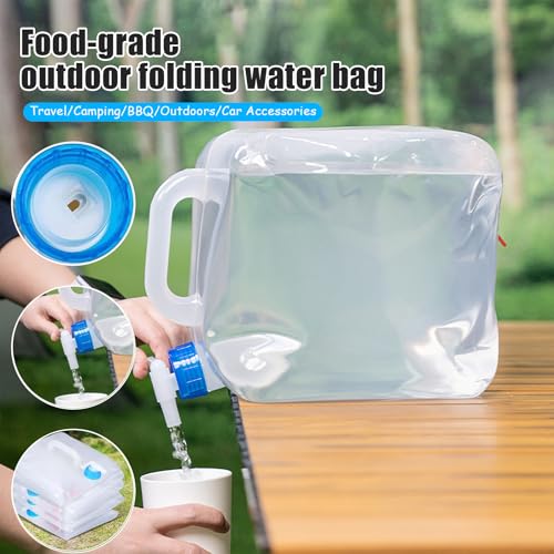 2 Pack Collapsible Water Container - BPA Free Water Jug - Image 4