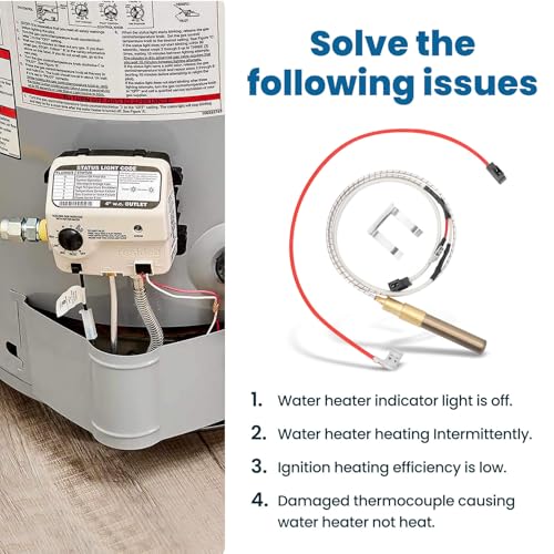 750 Mv 100112328 Thermopile Compatible with Reliance, Whirlpool - Image 3