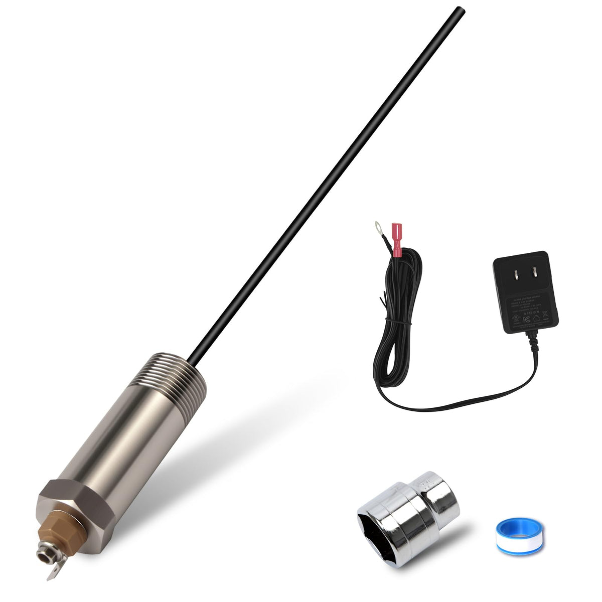 Electric Powered Anode Rod for Water Heater with Power Adapter - Image 1