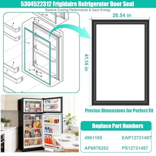 Upgraded 5304522312 Refrigerator Door Gasket Replacement | Home Repair - Image 4