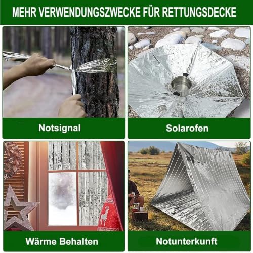 Emergency Rescue Blanket Outdoor Survival Blanket | Travel Essentials - Image 6