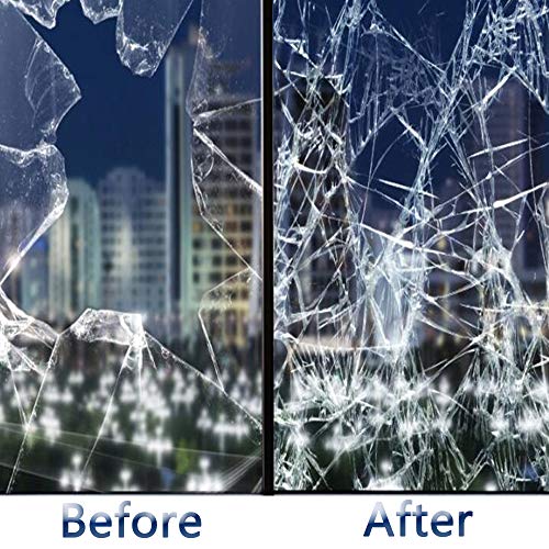 Queenbox 3m/10FT Clear Safety and Security Window Film Glass - Image 5