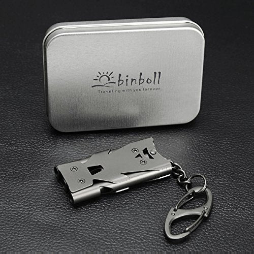 Whistle Emergency Whistles Keychain Rape Whistle Stainless Steel - Image 7