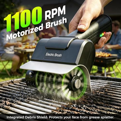 Electric Grill Brush, Cordless Automatic BBQ Power Cleaner - Image 3