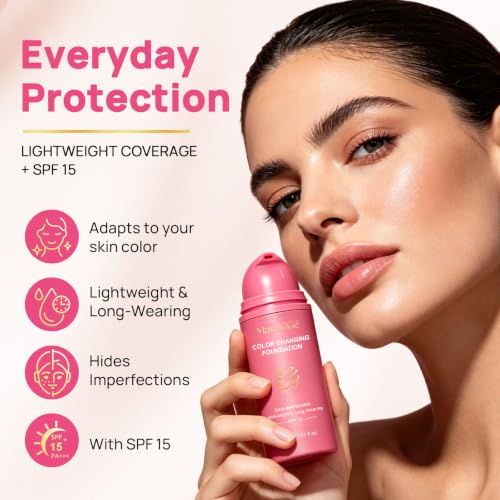 Color Changing Foundation Serum 30ML,Daily Office & Weekend - Image 3