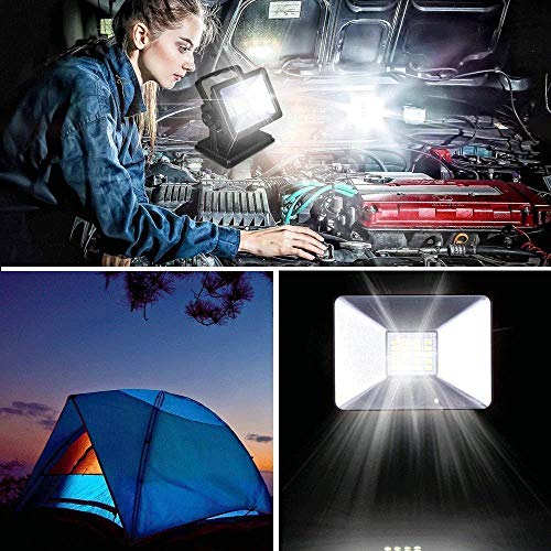 30W Work Light with Magnetic Base,2000 Lumens LED Flood Light - Image 6
