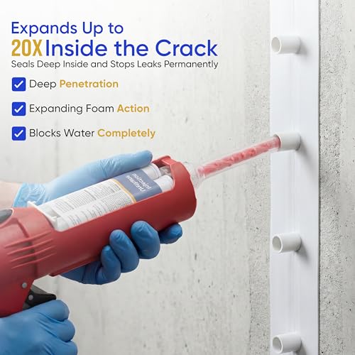 SolidFix 10ft Concrete Crack Repair Kit with All Tools – | Home Repair - Image 4