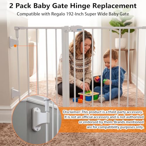 Replacement Hinge Compatible with Regalo 192-Inch Super - Image 5