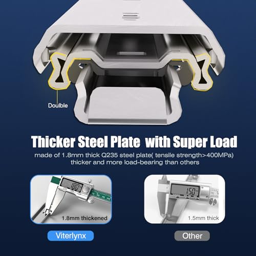 Thickened 200Lbs Soft Close Heavy Duty Drawer Slides 1 - Image 5