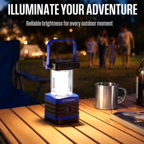 Solar Rechargeable Camping Lantern, 1000 Lumen LED Lantern - Image 6