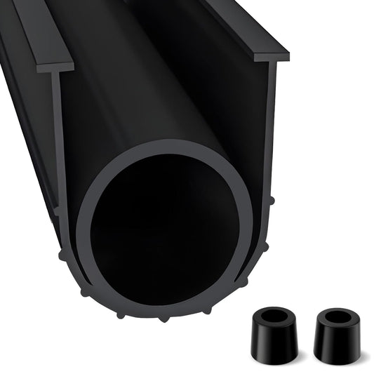 16.4 FT Garage Door Seals Bottom Rubber, U+O Ring - Image 1