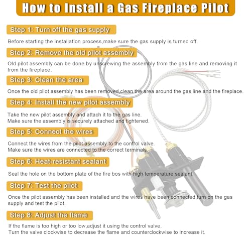 69L17 Pilot Assembly 108084-02 Natural Gas Compatible with Lennox - Image 6