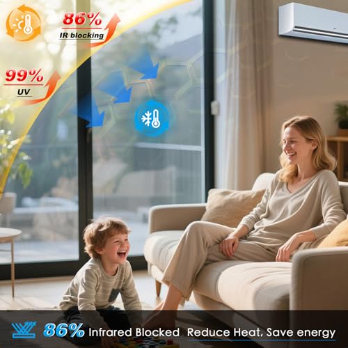 One Way Privacy Window Film，Flueen Shatterproof PET Window - Image 3