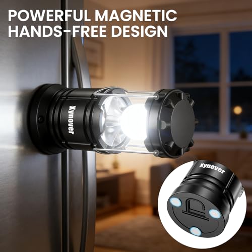 4-Pack Camping Lanterns,LED Lights Powered By Battery - Image 5