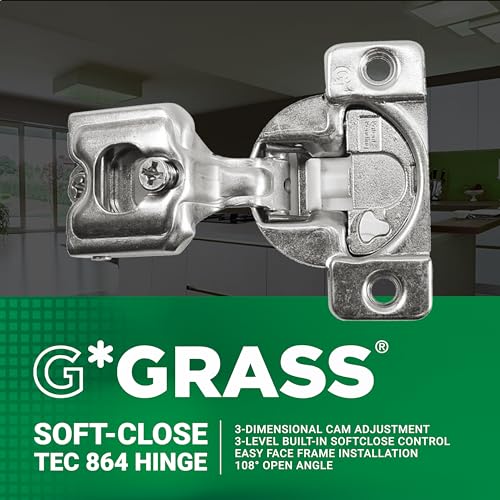 2 Pack Rok Hardware Grass TEC 864 108 Degree 1" Overlay 3 - Image 3