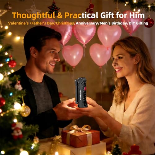 Rechargeable Work Light for Mechanic, Christmas Dad Gifts for Men - Image 3