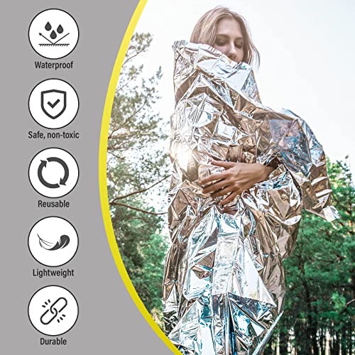 Survival Blankets - Waterproof & Windproof Emergency Cover - Image 7