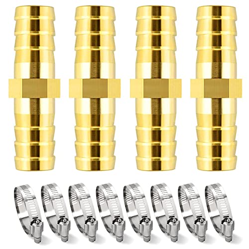 CYG&CL Garden Hose Repair Kit - 4 Pieces 3/4 Inch Brass | Home Repair - Image 2