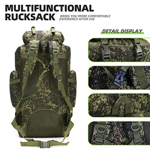 King'sGuard 100L Camping Hiking Backpack Molle Rucksack - Image 6