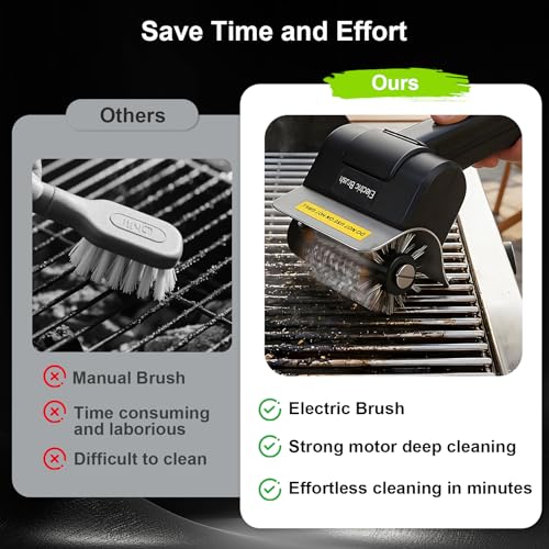 Electric Grill Brush for Indoor BBQ - Image 5