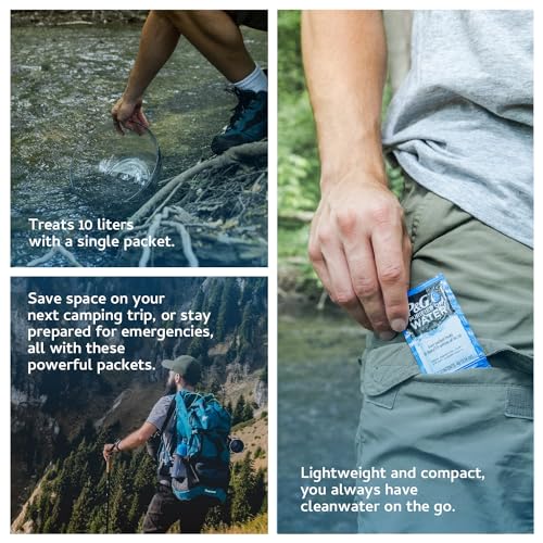 P&G Purifier of Water Portable Water Purifier Packets. - Image 3