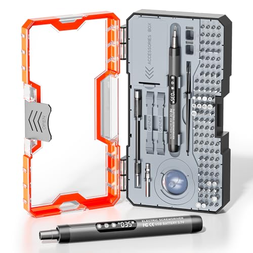 120-IN-1 Mini Electric Screwdriver Set is a comprehensive | Hand Tools - Image 2