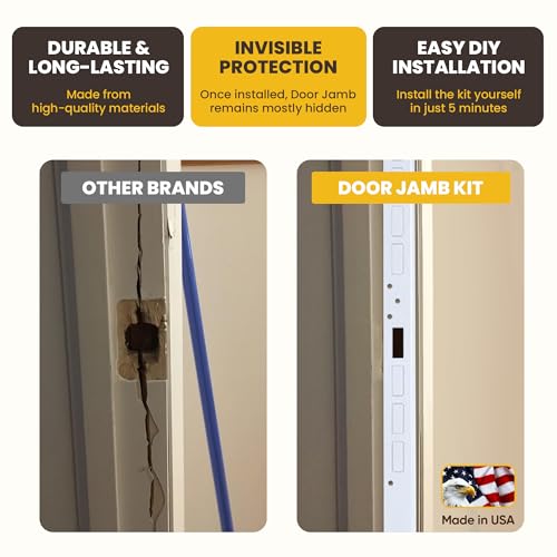 Armor Concepts FIX-A-JAMB 40" Exterior Door Jamb Repair Kit White - Image 6