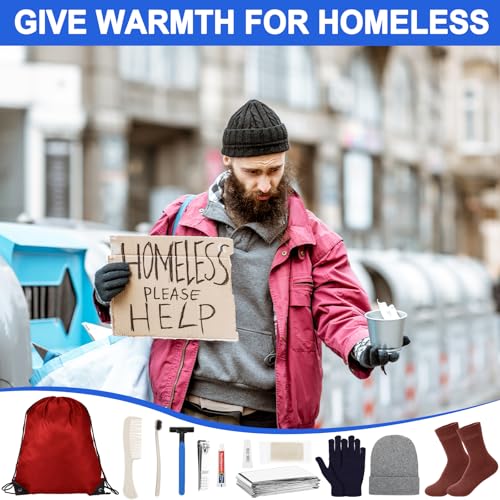 288 Pcs Homeless Care Package Winter,Classic Color,288 Pcs/24 Set - Image 4