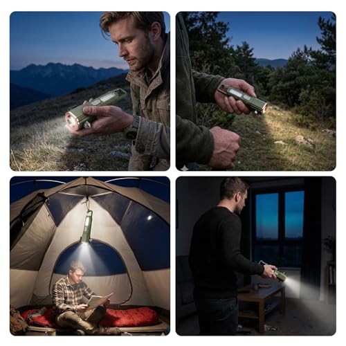 Emergency Car Flashlight with 6 Lighting Modes | Hand Tools - Image 8