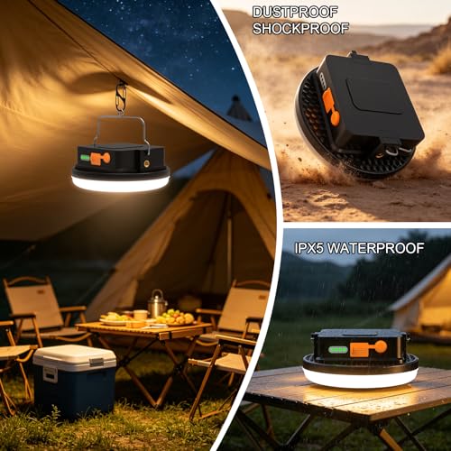 30W LED Camping Lights, Camping Lantern Rechargeable - Image 5