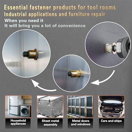 SAE Pressure Rivet Nut Tool Kit 420pcs, SAE Thread Rivet Nuts Kit - Image 6