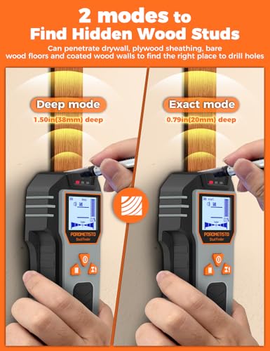 6-in-1 POROMETISTO Stud Finder Wall Scanner DSF01 - Image 4