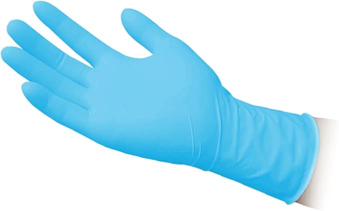 Nitrile Exam Gloves, Chemo Drug Tested, Latex free, Powder free, 4.3 Mil, Blue, Case of 1000