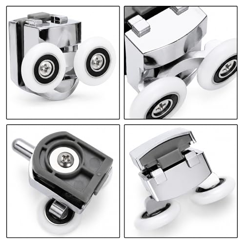 Covzoe 10 Pieces Shower Door Rollers Replacement Set, 23mm - Image 5