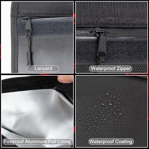 Fireproof Document Bag, Waterproof File Organizer | Home Organization - Image 6