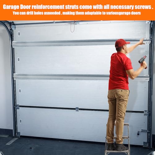 1 Set of 18FT Garage Door Strut Support Brace,18' - Image 5